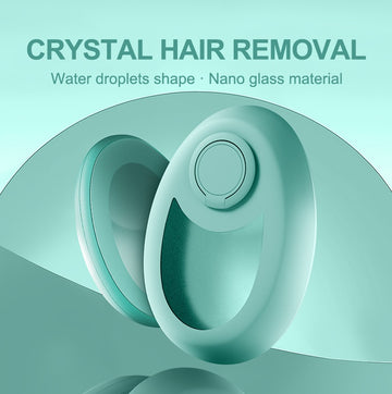 CJEER Crystal Hair Eraser For Women And Men Physical Exfoliating Tool Painless Hair Eraser Removal Tool For Legs Back Arms