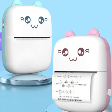 New Mini Bluetooth Thermal Printer Mobile Phone Photo Title Note Hot Print Pocket Student Error Label Printer