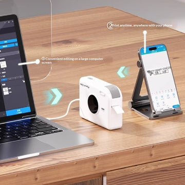 Transfer Bluetooth Portable Christmas Label Printer