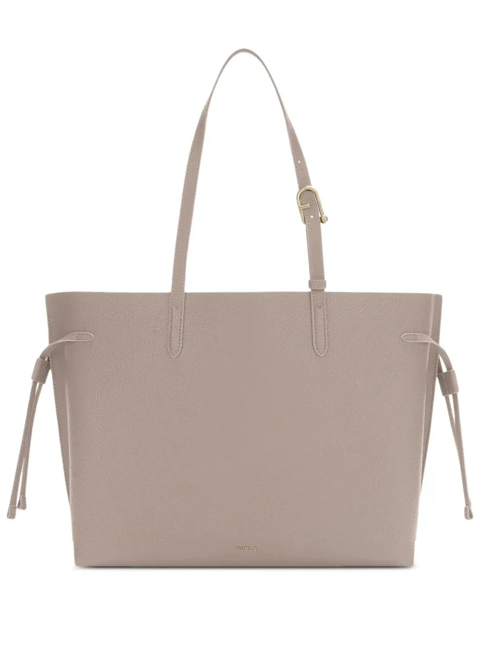 " AVA" DOUBLE CALF LEATHER LARGE TOTE BAG