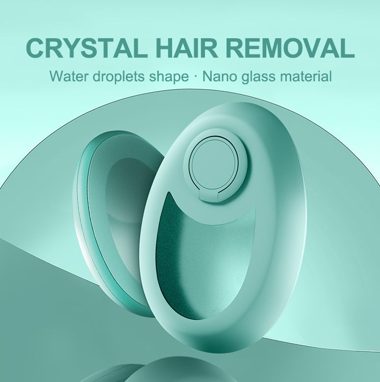 CJEER Crystal Hair Eraser For Women And Men Physical Exfoliating Tool Painless Hair Eraser Removal Tool For Legs Back Arms