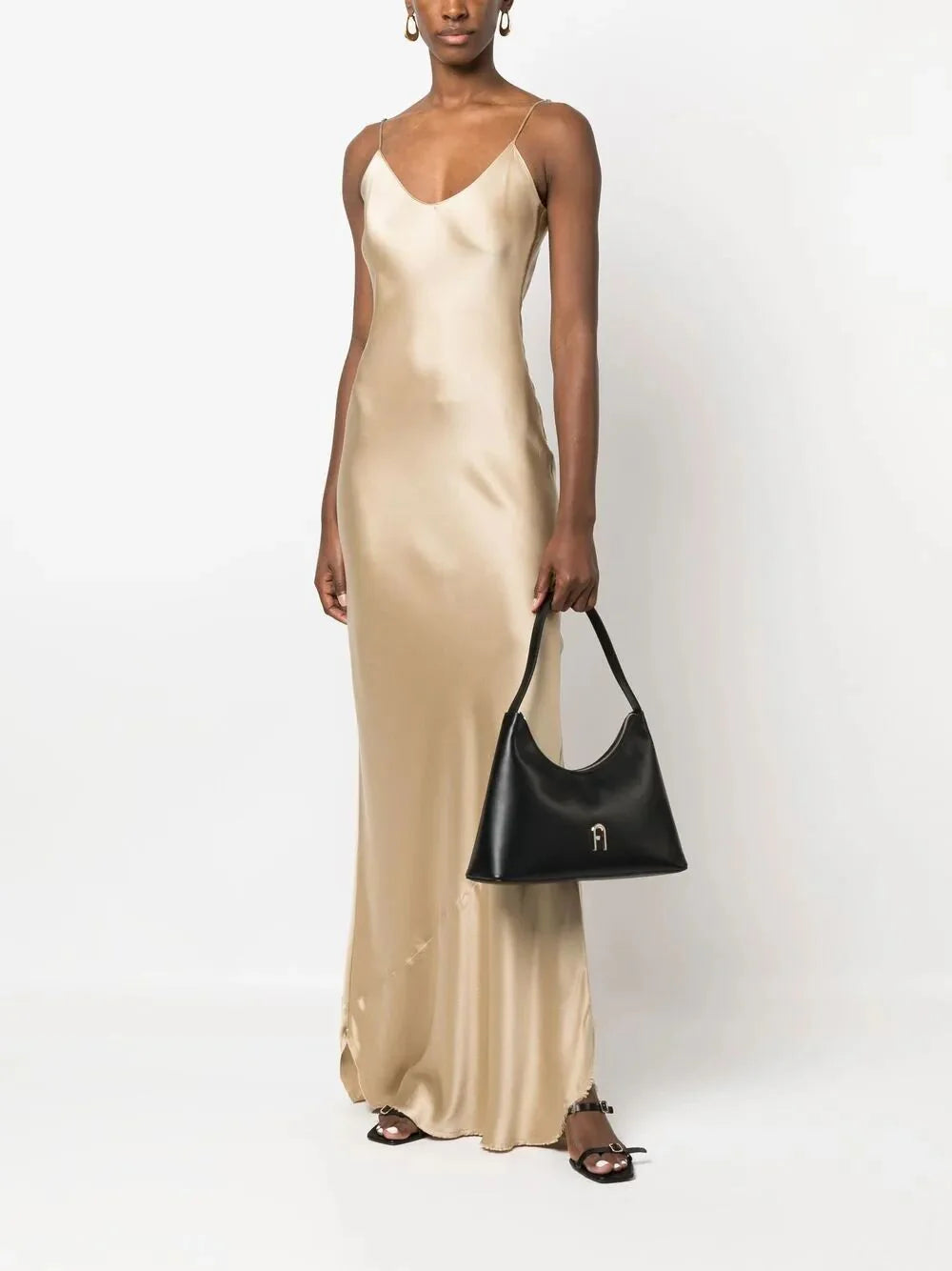 " DIAMANTE" SMALL SHOULDER BAG