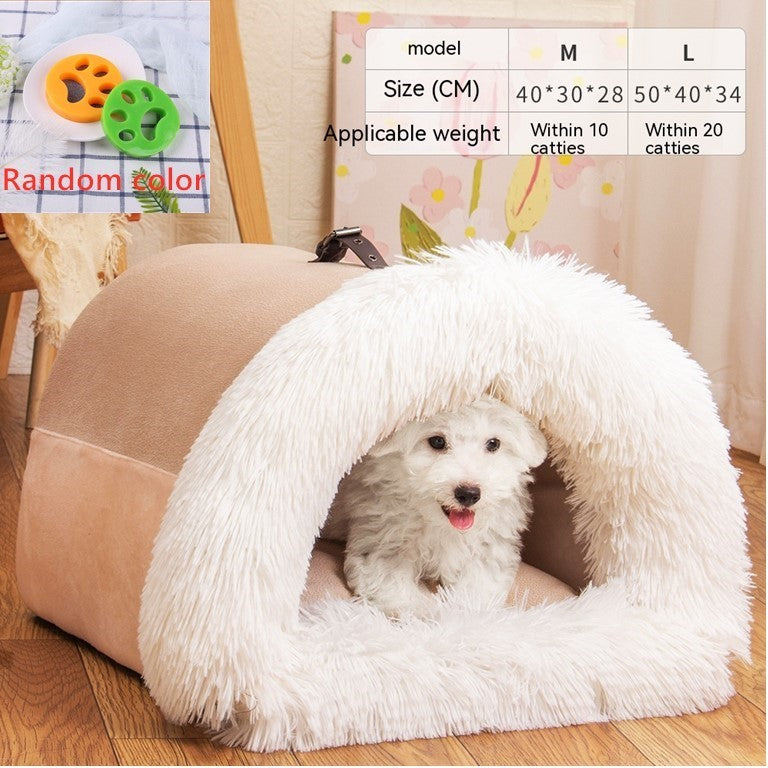 Portable winter Warm Pet Nest for Dogs and Cats