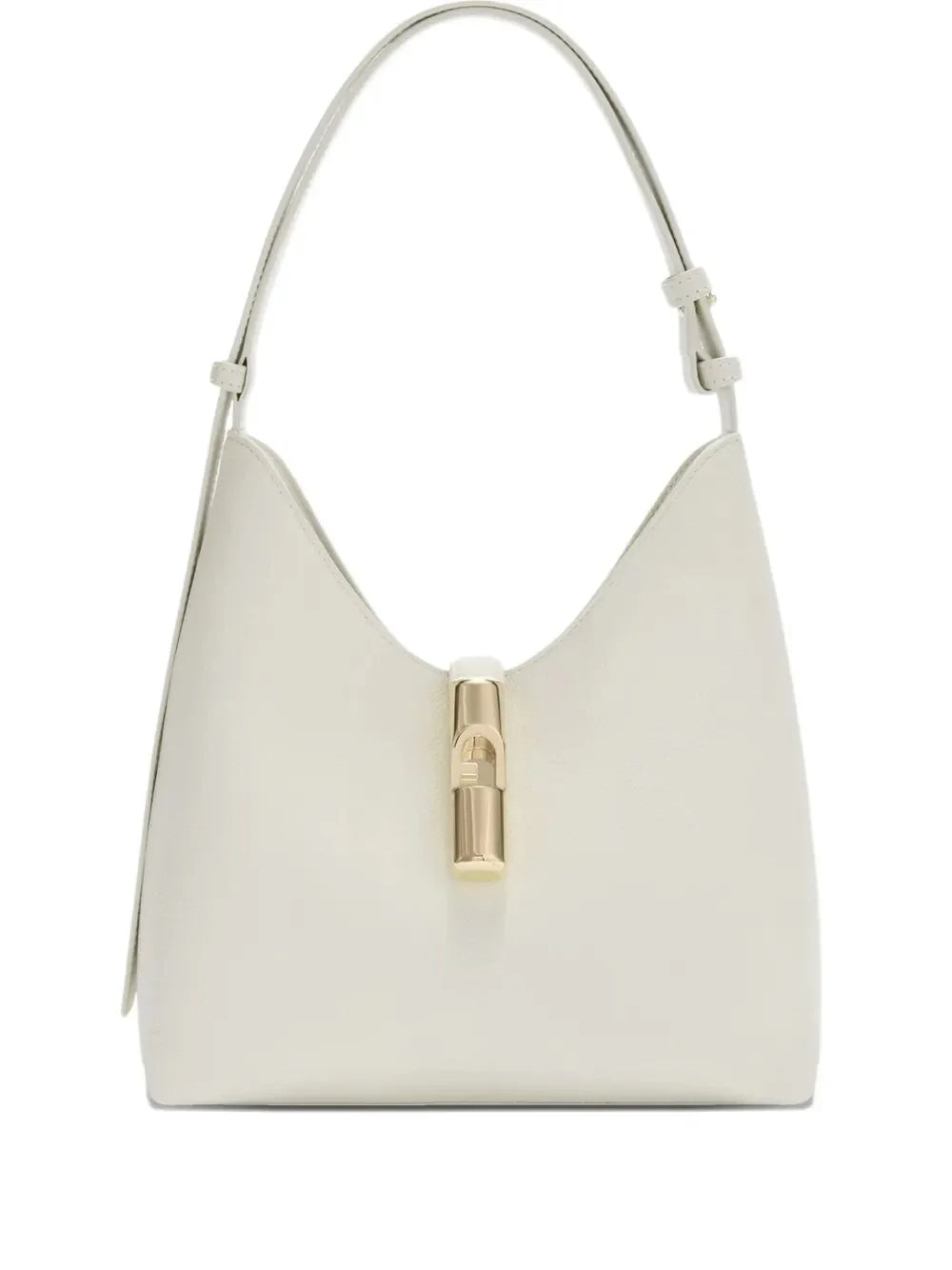 " GOCCIA" NIGHT CALF LEATHER SMALL HOBO BAG