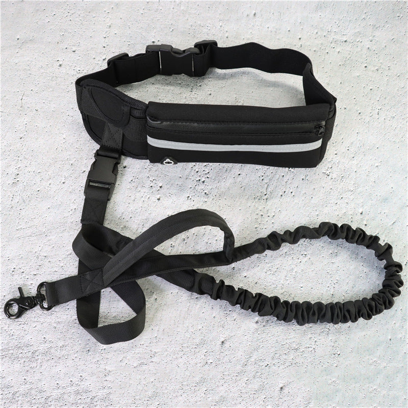 Hands-free Dog Leash with Storage Pouch