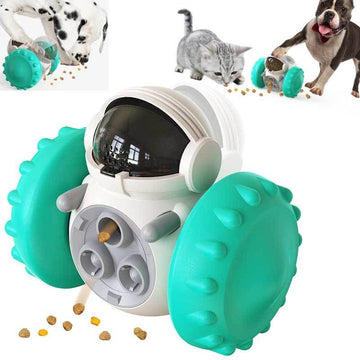 Cat And Dog Treat Leaking Toy for Training, Interactive Food Dispenser